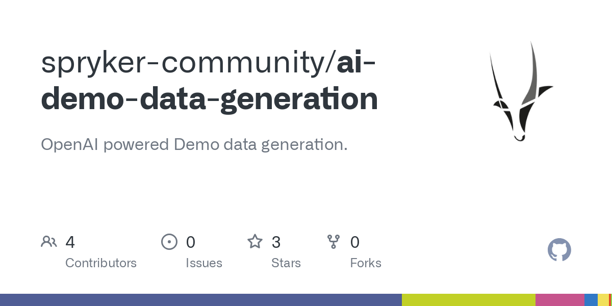 ai demo data generation