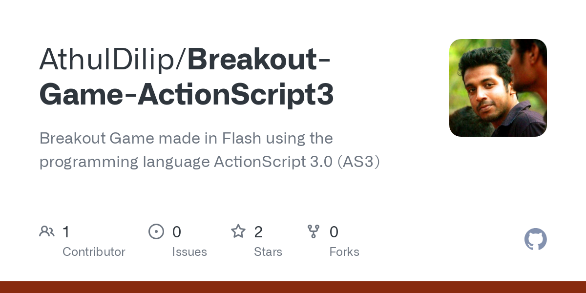 Breakout Game ActionScript3