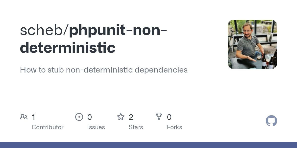 phpunit non deterministic