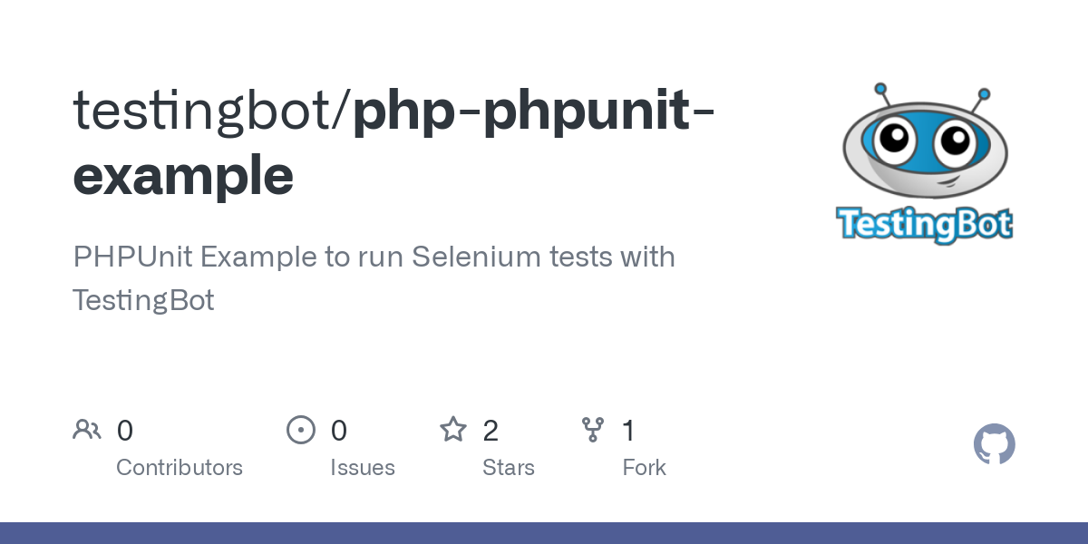 php phpunit example