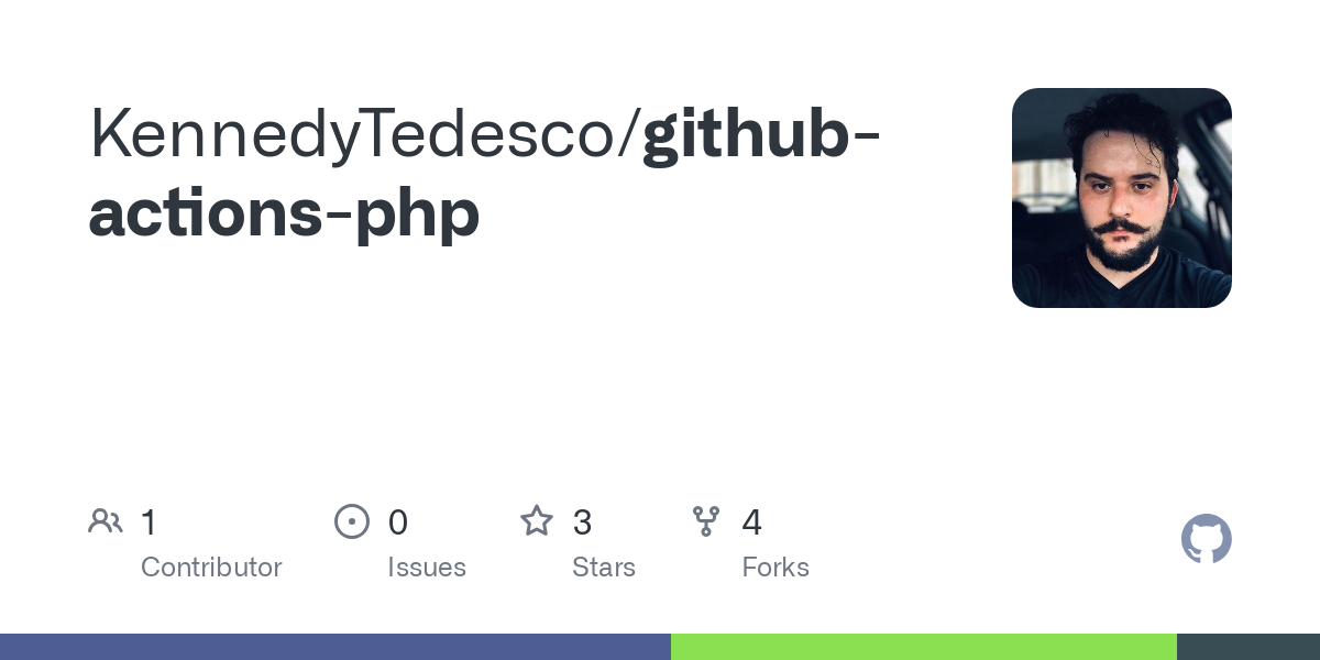 github actions php