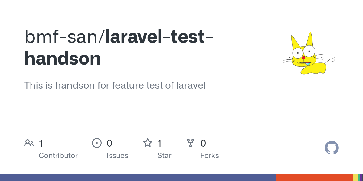 laravel test handson