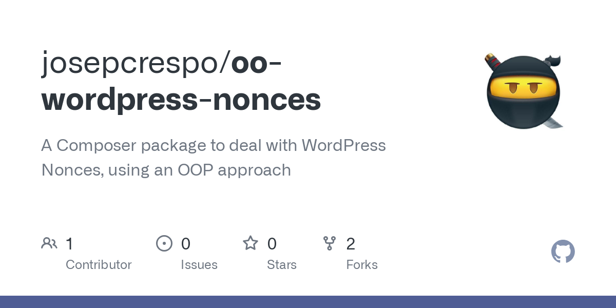 oo wordpress nonces