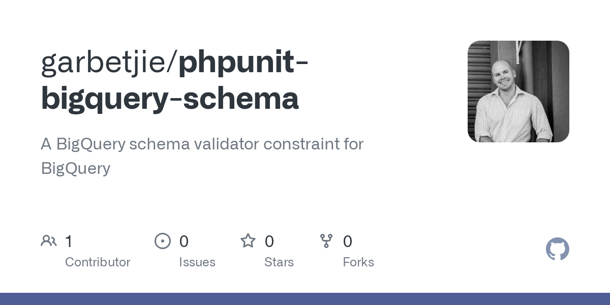 phpunit bigquery schema