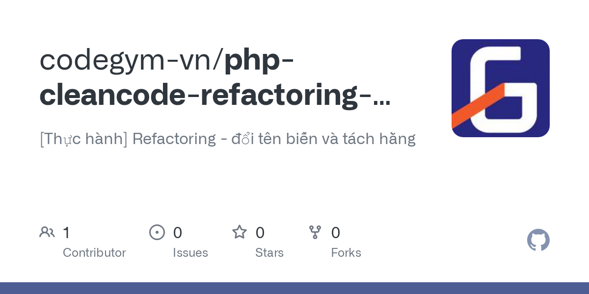 php cleancode refactoring renaming