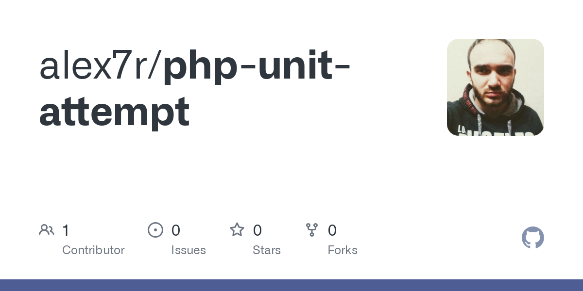 php unit attempt