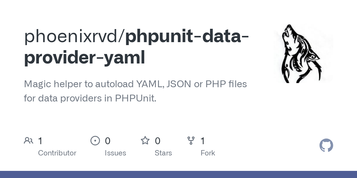 phpunit data provider yaml