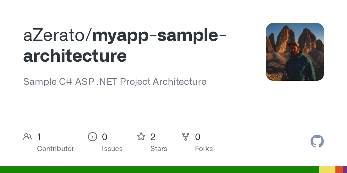 myapp sample architecture