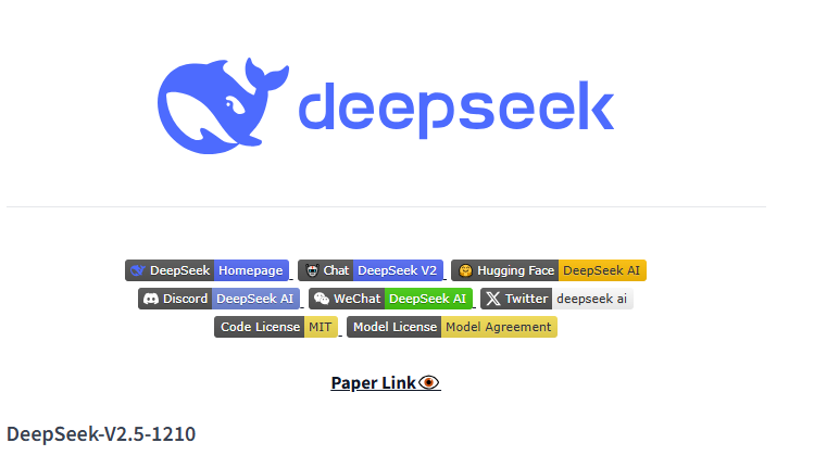 ​DeepSeek AI veröffentlicht neue Version DeepSeek-V2.5-1210: deutlich verbesserte Mathematik-, Programmier- und Schreibfähigkeiten