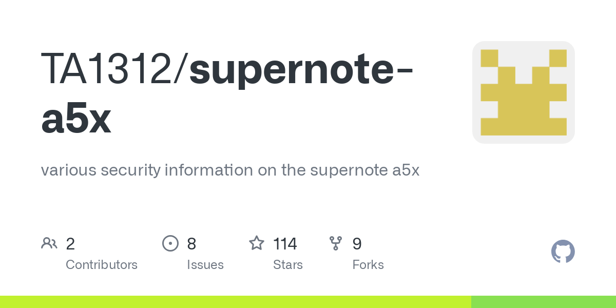 supernote a5x