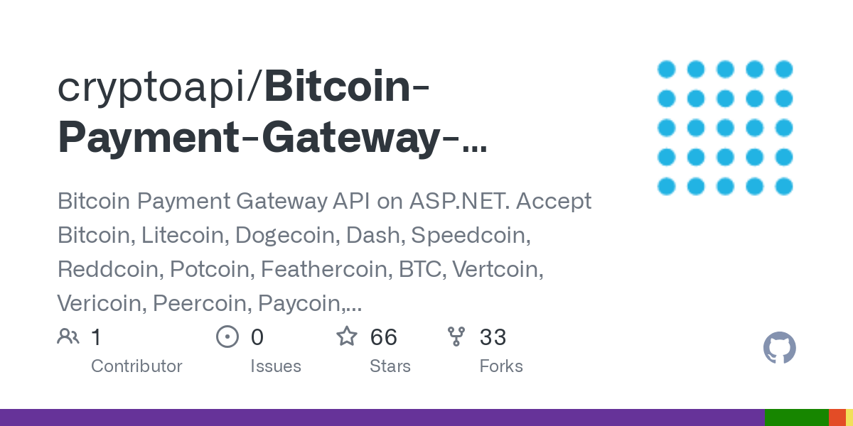 Bitcoin Payment Gateway ASP.NET