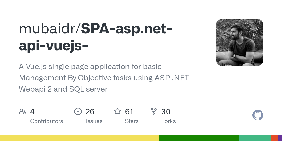 SPA asp.net api vuejs