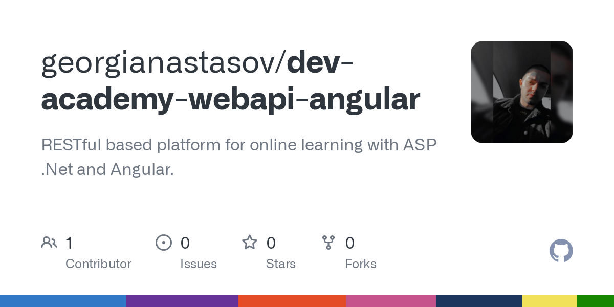 dev academy webapi angular