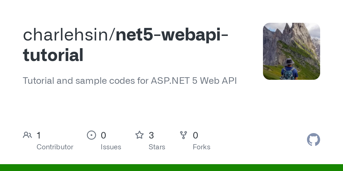 net5 webapi tutorial