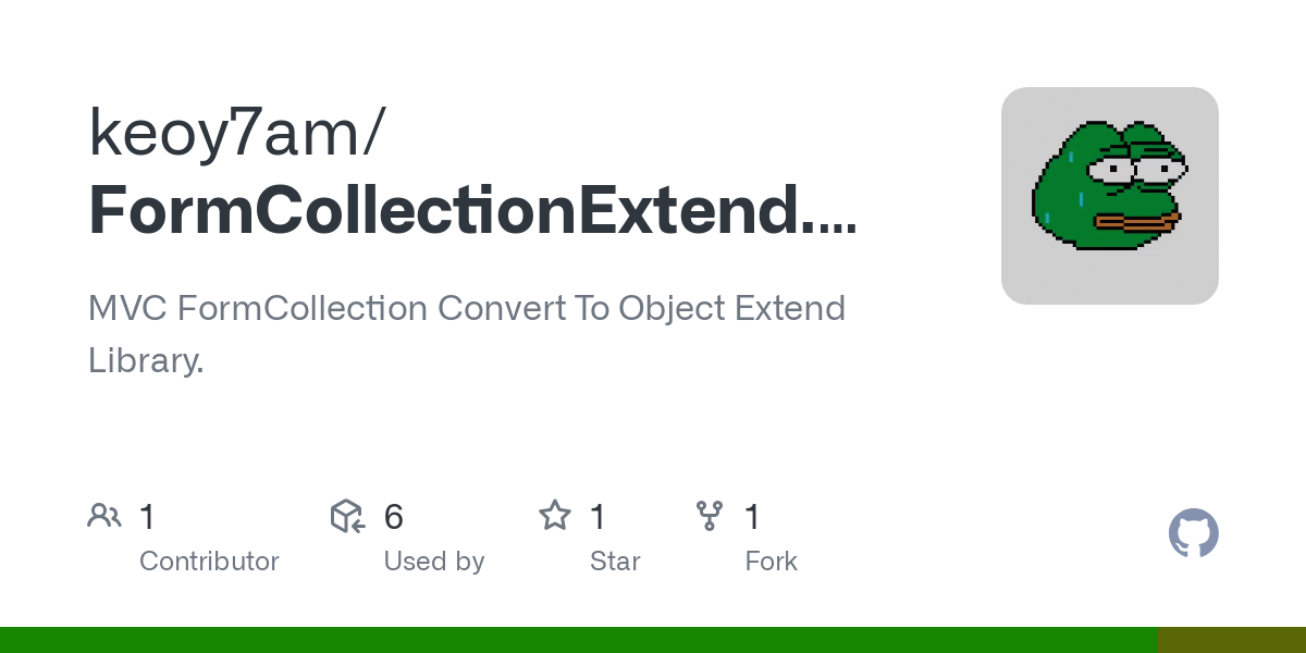 FormCollectionExtend.MVC