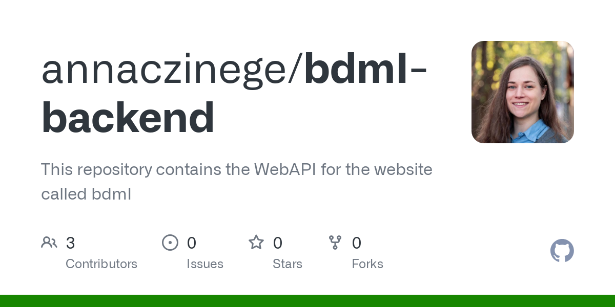 bdmI backend