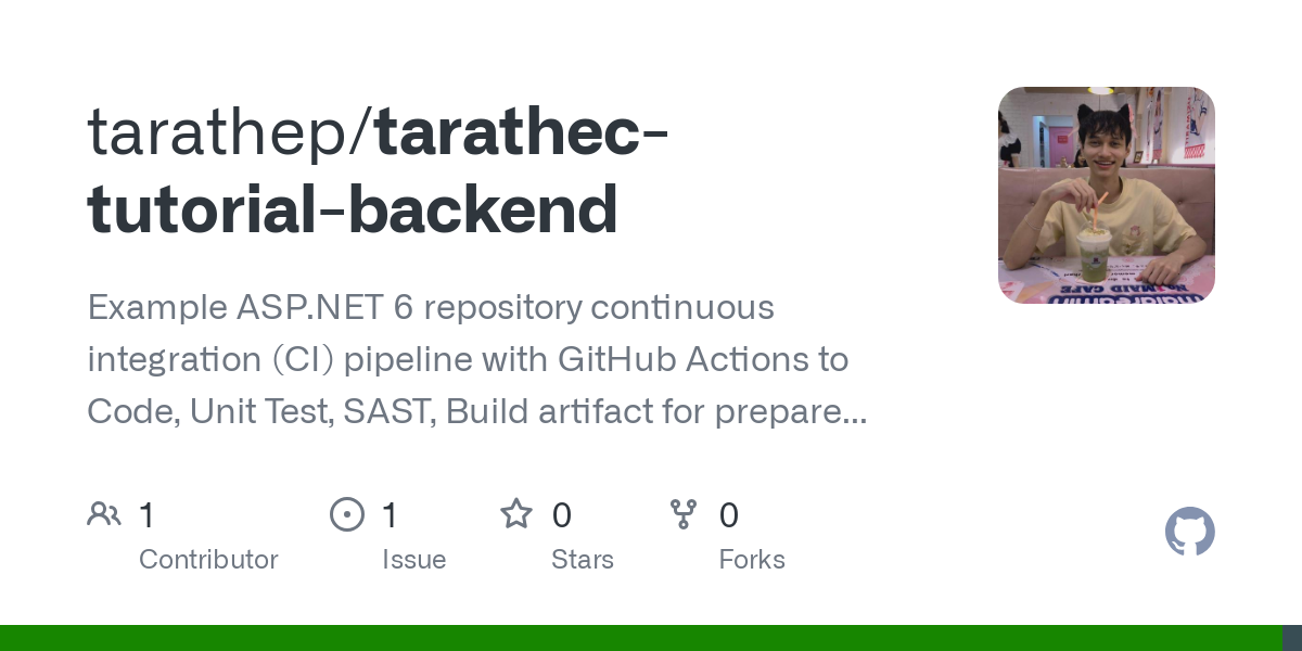 tarathec tutorial backend