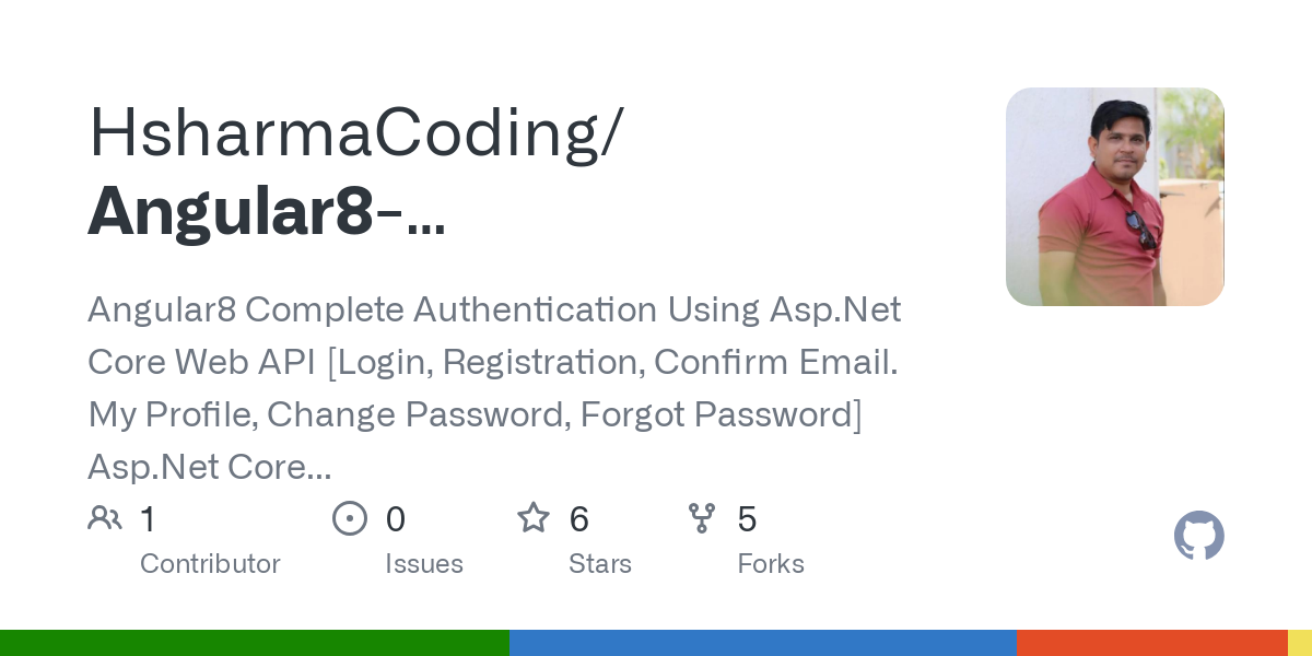 Angular8 CompleteAuthentication Using Asp.NetCore WebAPI