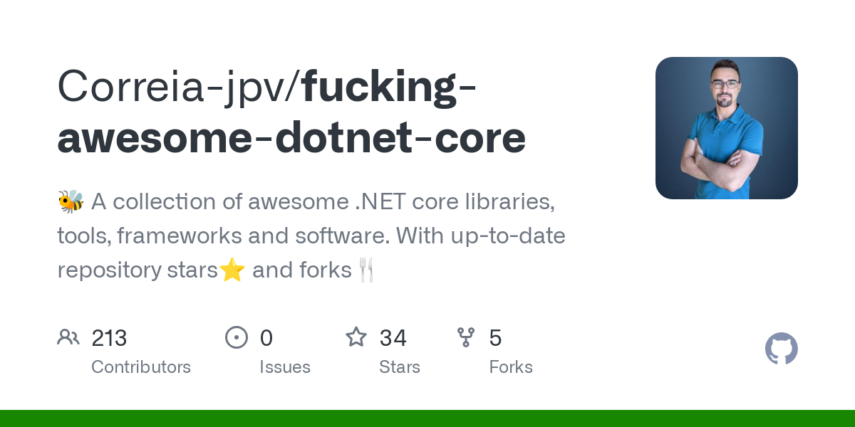 fucking awesome dotnet core