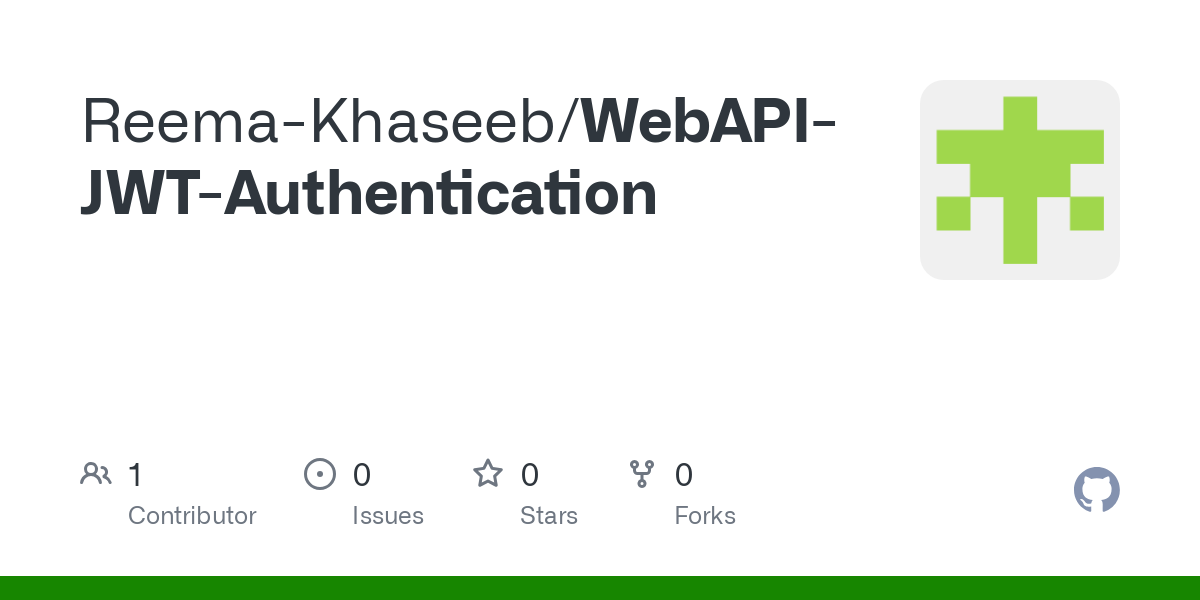 WebAPI JWT Authentication