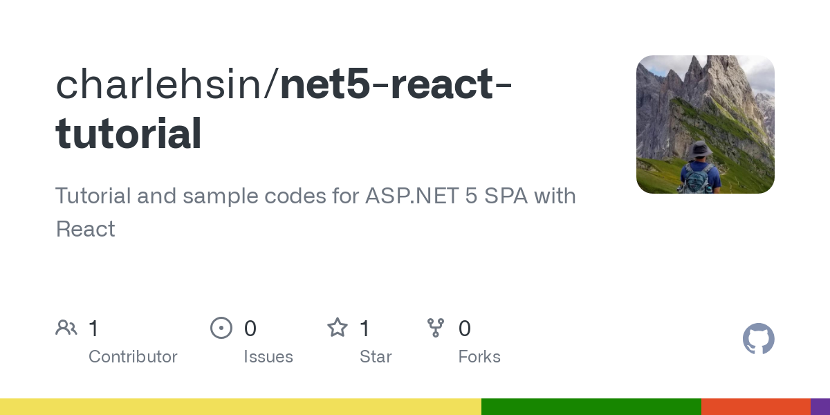 net5 react tutorial