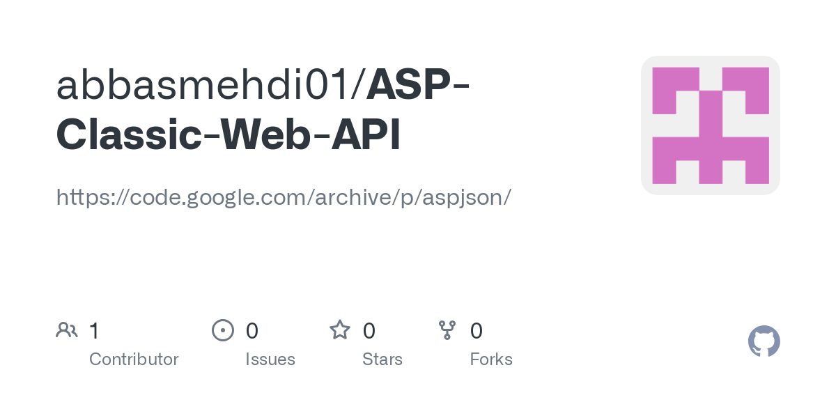 ASP Classic Web API