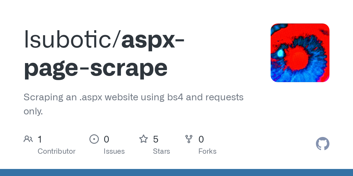 aspx page scrape