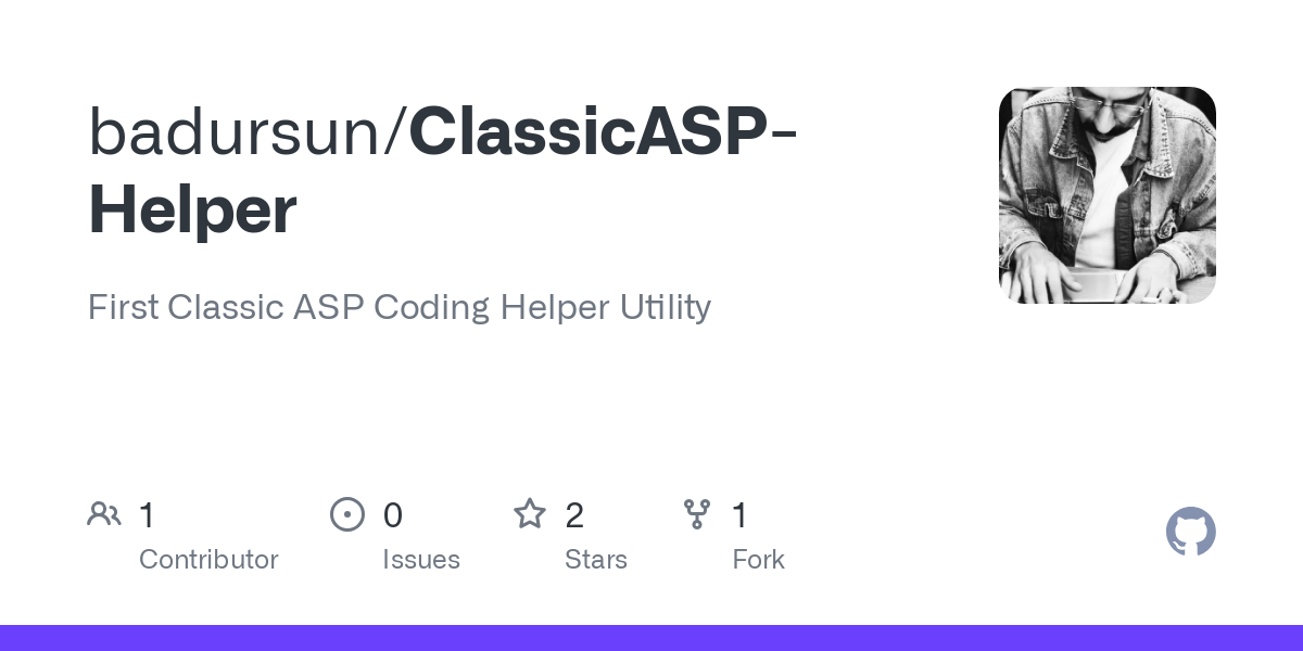 ClassicASP Helper