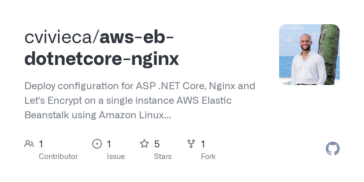 aws eb dotnetcore nginx