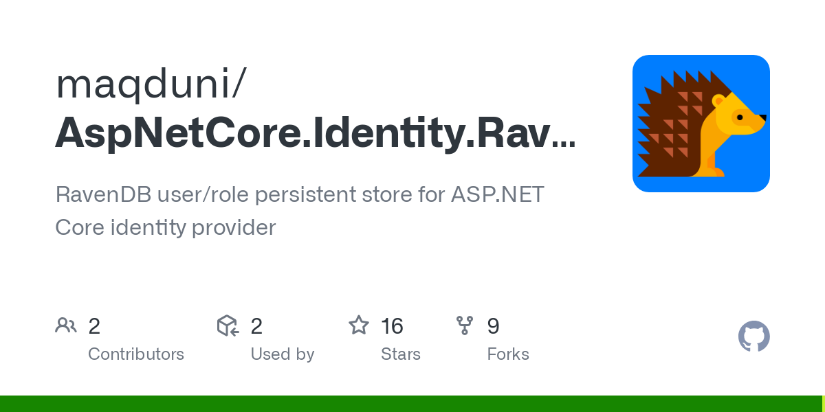 AspNetCore.Identity.RavenDb