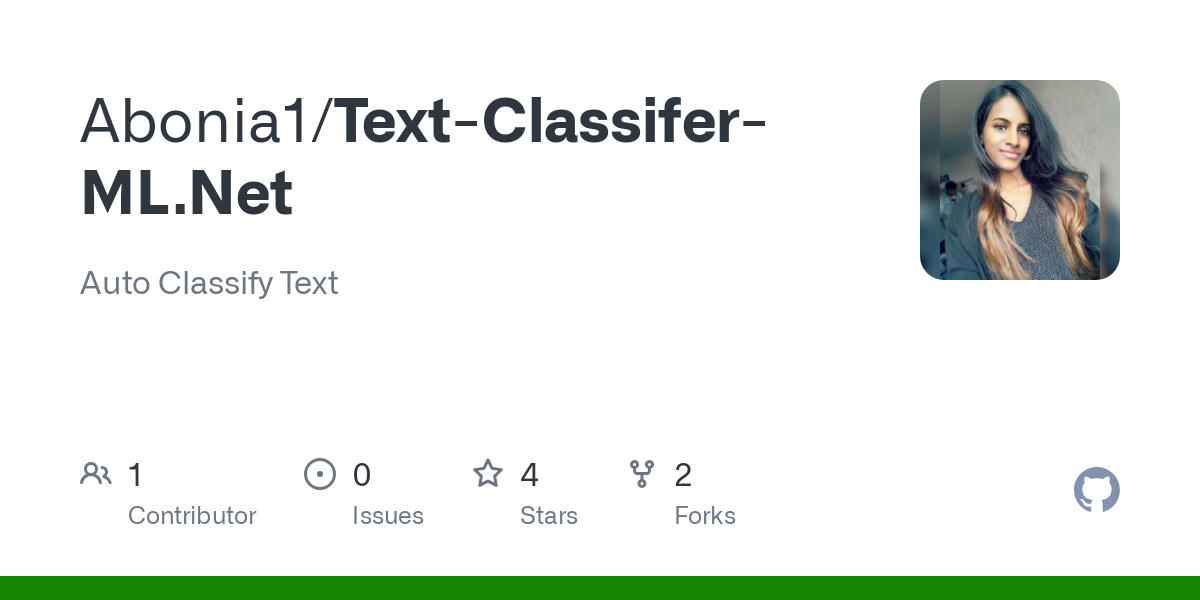 Text Classifer ML.Net