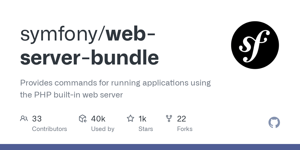 web server bundle