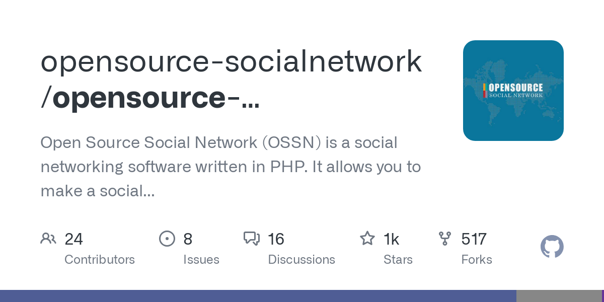 opensource socialnetwork