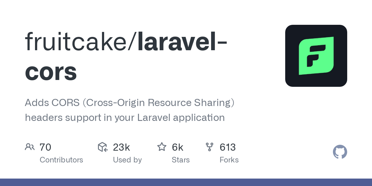 laravel cors