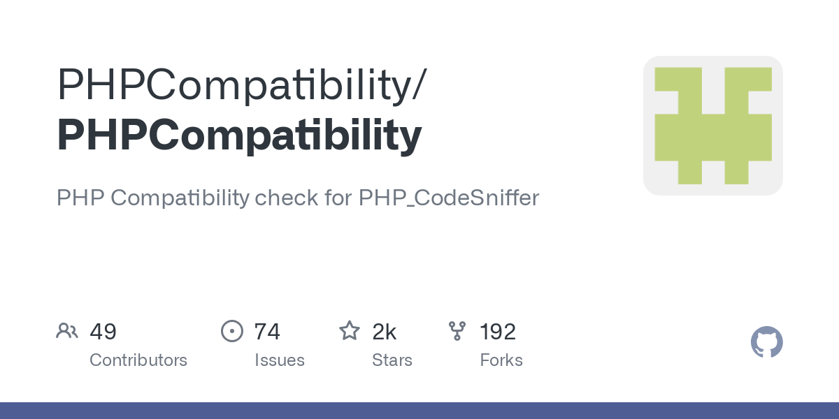 PHPCompatibility