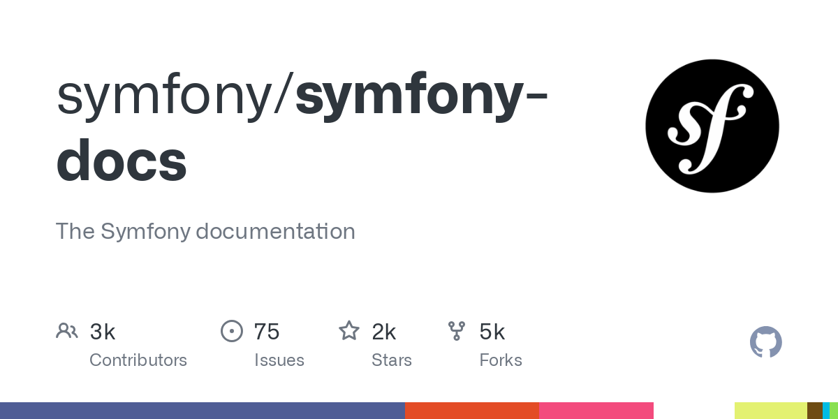 symfony docs