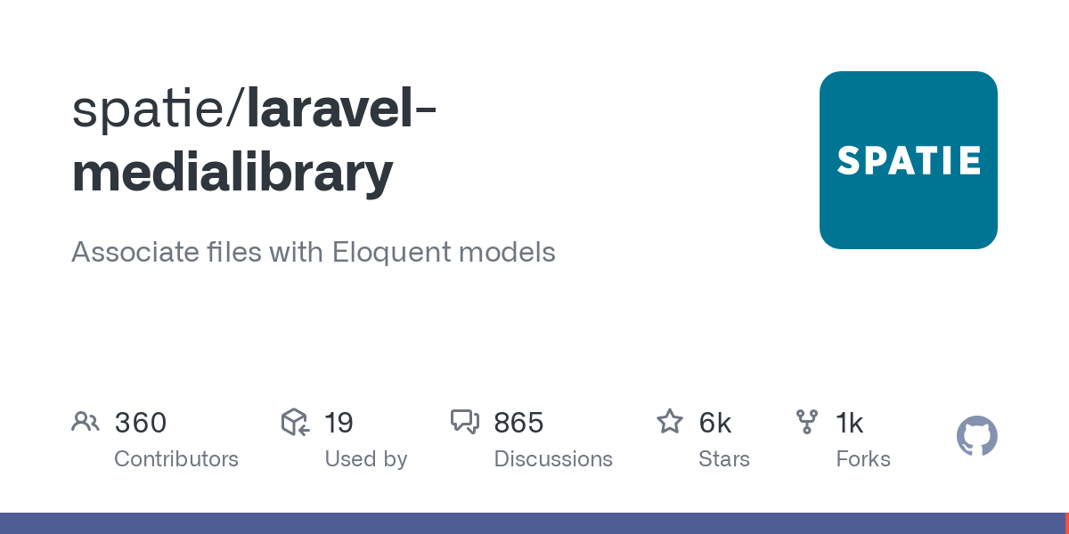 laravel medialibrary