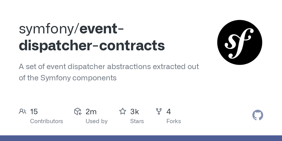 event dispatcher contracts