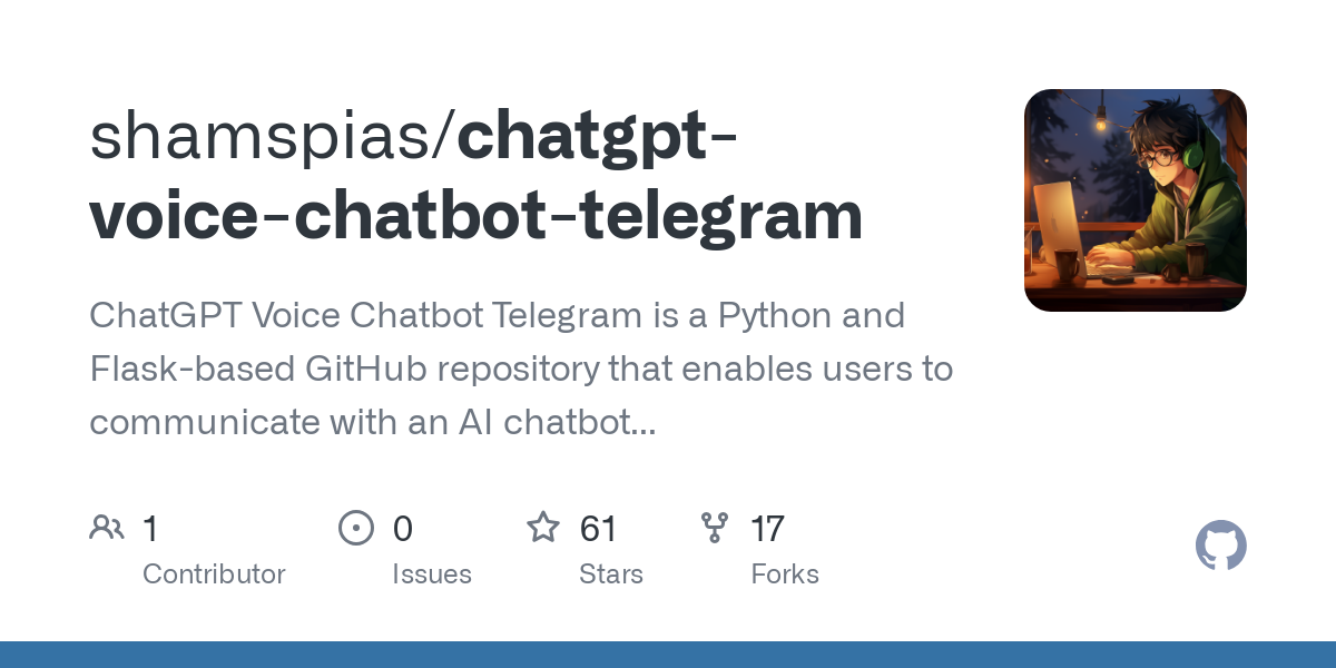 chatgpt voice chatbot telegram