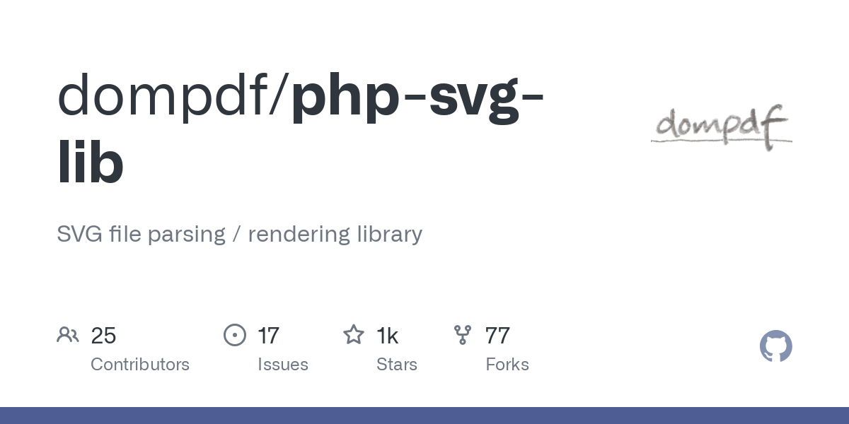 php svg lib