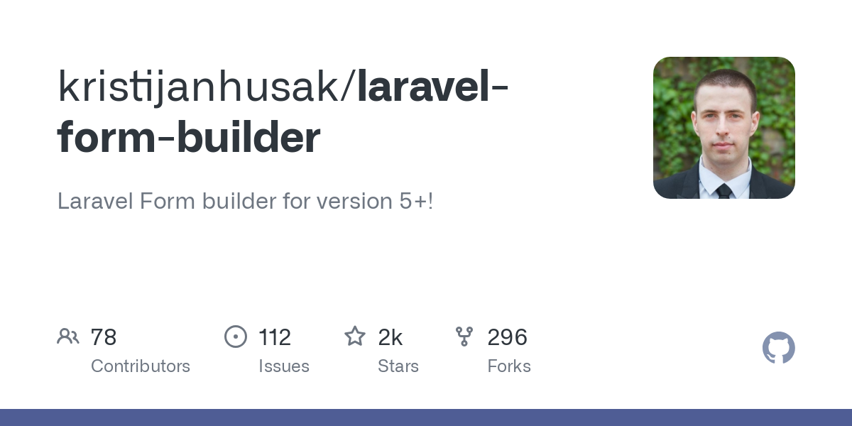 laravel form builder