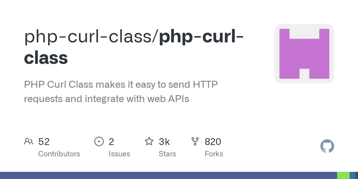 php curl class