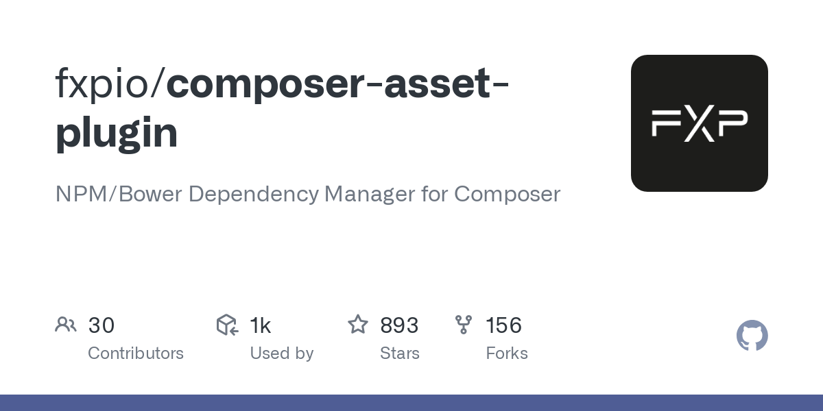 composer asset plugin