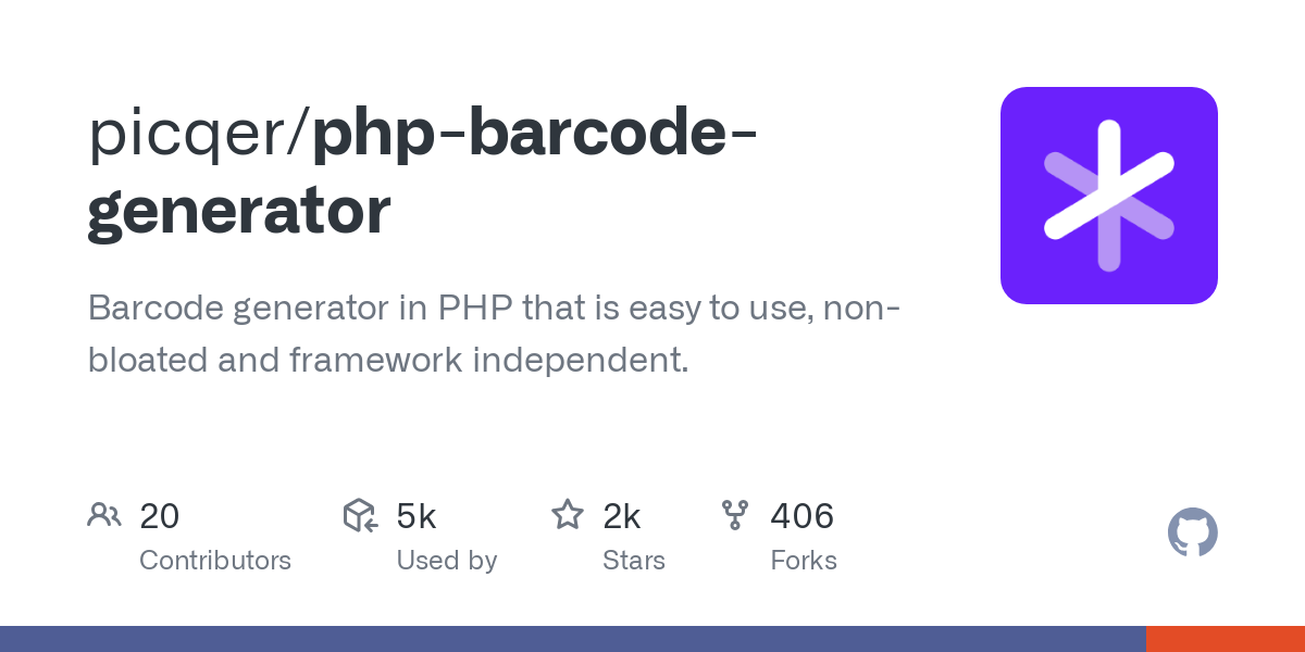 php barcode generator