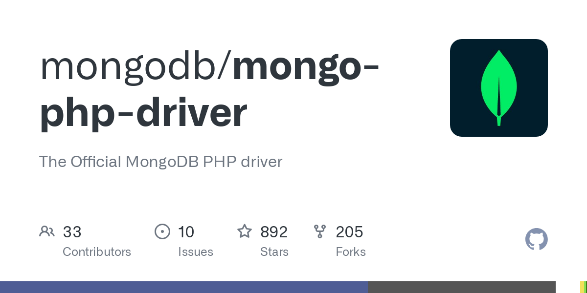 mongo php driver