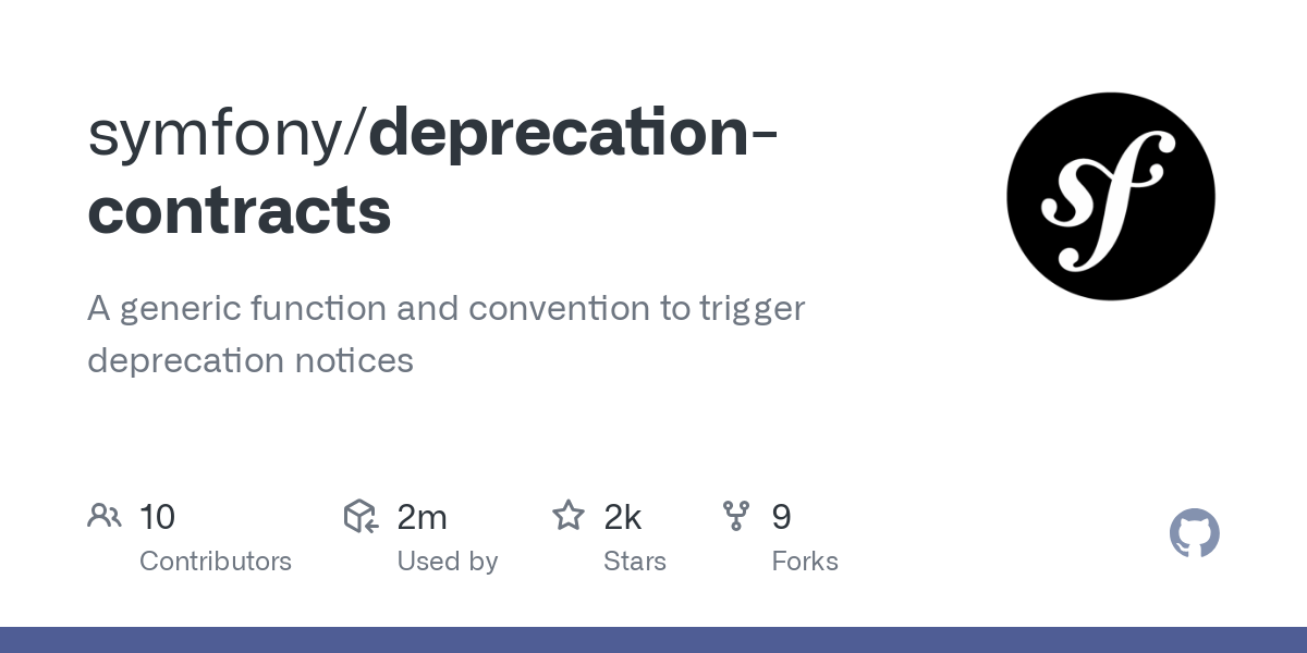 deprecation contracts