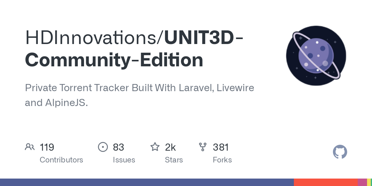 UNIT3D Community Edition