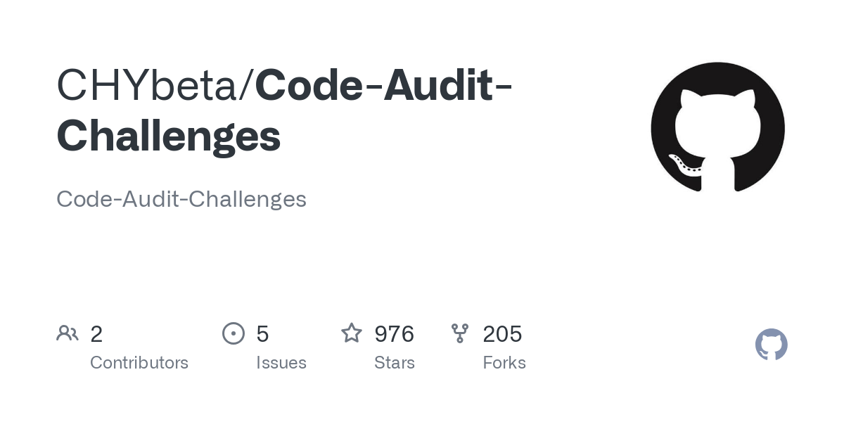 Code Audit Challenges