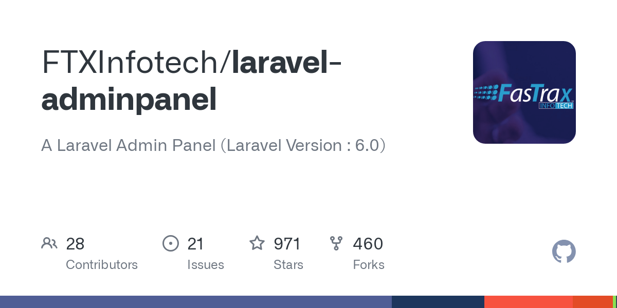 laravel adminpanel