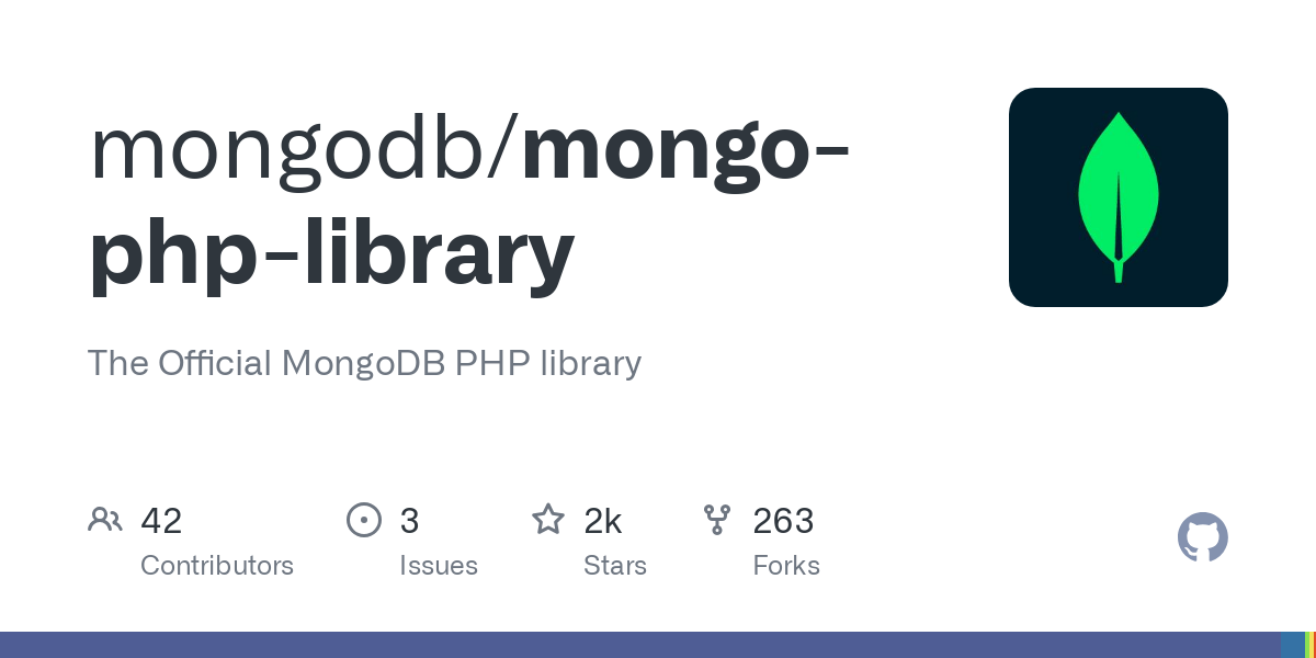 mongo php library